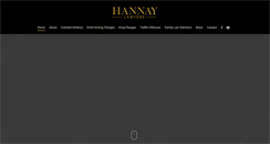 Desktop Screenshot of hannaylawyers.com.au